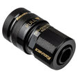 Koolance QD3 Schnellverschluss gerade weiblich auf 13/10mm - no-spill, schwarz image number null
