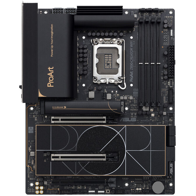 ASUS ProArt Z890-Creator WiFi motherboard, LGA 1851 socket, Intel Z890, ATX, DDR5 image number 2