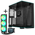 Lian Li O11D EVO RGB + TRYX PANORAMA ARGB Complete Water Cooling - black, 360mm image number null