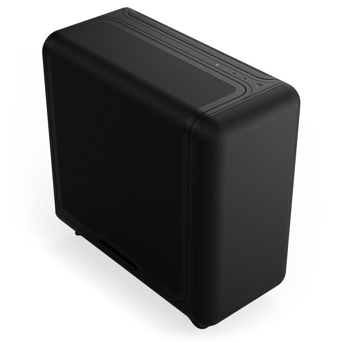 HYTE X50 Air Midi Tower - Pitch Black image number 1