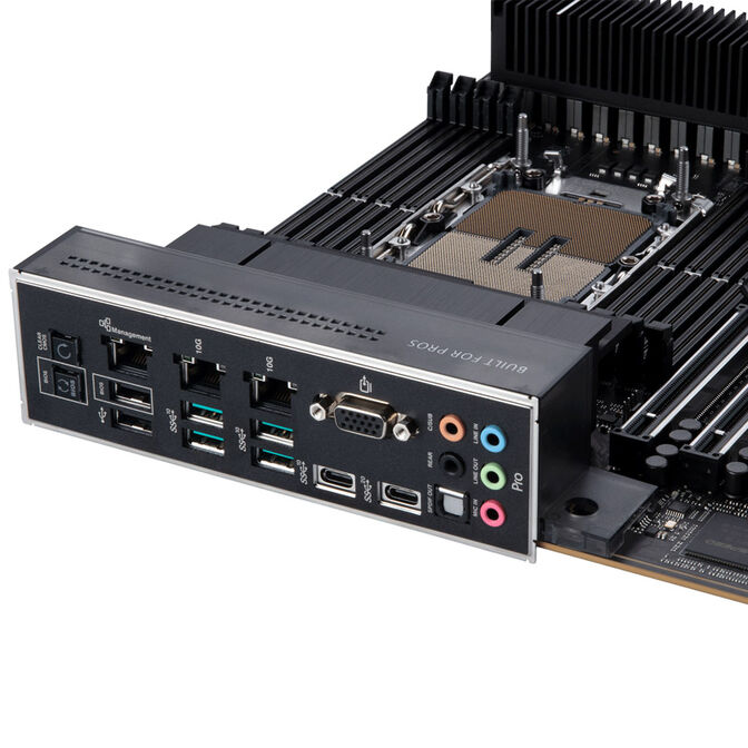 ASUS Pro WS W790E-SAGE SE, Intel W790 Mainboard, Sockel LGA 4677, DDR5 image number 4
