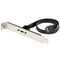 InLine Slotblende USB Typ-C zu USB 3.1 Frontpanel Key-A intern, 0,3 m