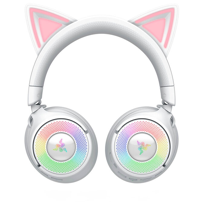 Razer Kraken Kitty V3 Pro kabelloses Gaming-Headset, Chroma RGB - wei&szlig; image number 4