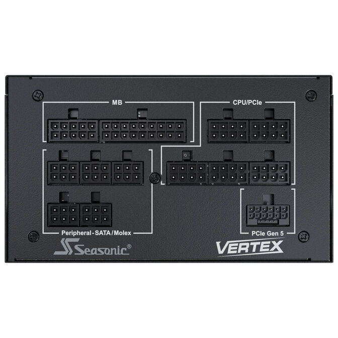 Seasonic Vertex GX 80 PLUS Gold Netzteil, modular, ATX 3.1, PCIe 5.0 - 1200 Watt image number 8