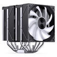 Jonsbo CA80 CPU-K&uuml;hler, Dual-Tower, 2 x 120mm, PWM, RGB - schwarz image number null