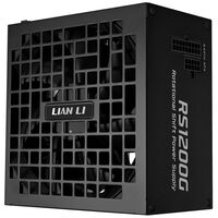 Lian Li RS Series 80 PLUS Gold Netzteil, ATX 3.1, modular - 1.200 Watt, mit RS Hub, schwarz