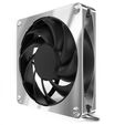 Alphacool Apex Stealth Metall Power L&uuml;fter 120 mm, 3.000 U/min - chrome image number null