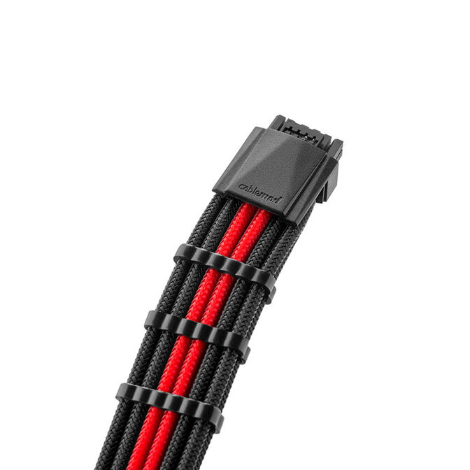 CableMod C-Series PRO ModMesh 12VHPWR Cable Kit for Corsair RM, RMi, RMx (Black Label) - black/red image number 2