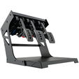 Simagic P1000i-RS Pedalset - invertiert, schwarz image number null