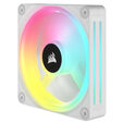 Corsair iCUE LINK QX120 RGB Series, PWM L&uuml;fter - 120mm, wei&szlig; image number null