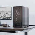 APNX Creator C1-R PC-Geh&auml;use, Midi-Tower, ATX, Tempered Glass - schwarz image number null