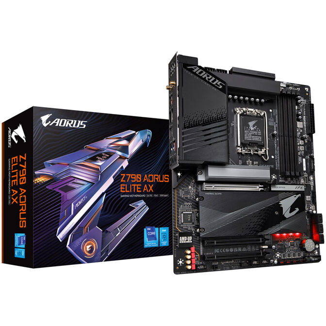 GIGABYTE Z790 Aorus Elite AX, Socket LGA 1700, Intel Z790, ATX - DDR5 image number 0