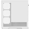 Aerocool D520A PC Case, Mid Tower, ATX, Tempered Glass, RGB - White image number null