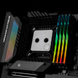 EK Water Blocks EK-Quantum Magnitude - 1700 Nickel + Satin Titanium image number null