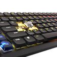 Corsair Vanguard Air 99 Wireless Gaming Keyboard, optical-mechanical, low profile, 8K polling, DE layout - black image number null
