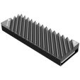 Jonsbo M.2-3 M.2 SSD Passivk&uuml;hler - grau image number null