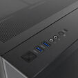 Thermaltake View 380 TG ARGB PC Case, Mid Tower, ATX, ARGB, Tempered Glass - Black image number null