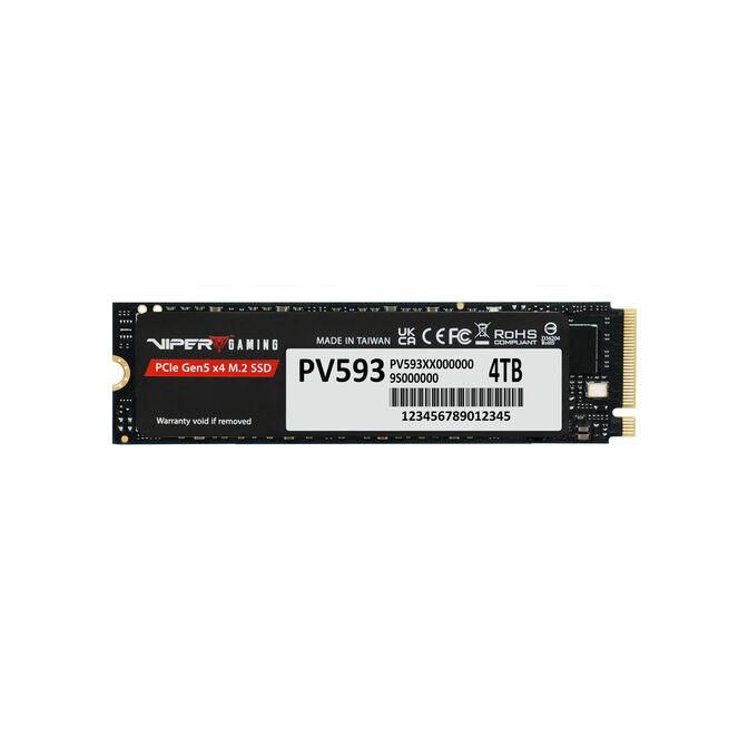 Patriot Viper PV593 SSD, PCIe 5.0 M.2 2280 - 4 TB image number 0