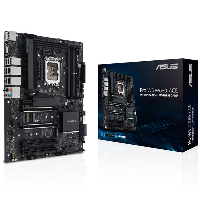 ASUS PRO WS W680-ACE, Intel W680 motherboard, Socket 1700, DDR5 image number 0