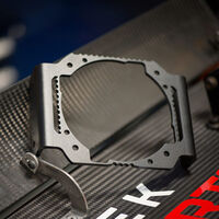 Asetek SimSports Front Mount for Podium Brackets - black, 70 mm bolt circle