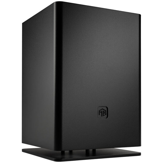 HGC Osmi 3.1 Aluminium Mini-ITX Geh&auml;use - schwarz image number 0