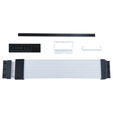 Lian Li "Visual Upgrade Kit" Strimer Wireless 24-Pin RGB Motherboard Cable, Controller + 12V-2x6 GPU Cable Wide & 8.8 Universal Screen - White image number null