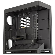HAVN HS 420 VGPU PC-Geh&auml;use, Midi-Tower, E-ATX, Tempered Glass, PCIe 5.0 Riser Kabel - schwarz