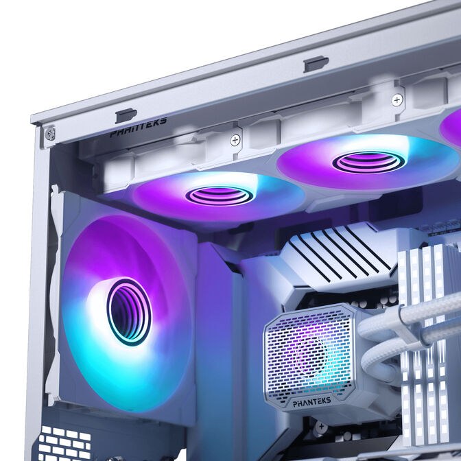 Phanteks Eclipse G400A PC-Geh&auml;use + Glacier M25 Gen2 AiO-Wasserk&uuml;hlung - wei&szlig; image number 18