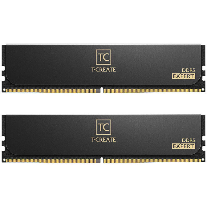 Team Group T-Create Expert DDR5-6000 RAM, CL30, XMP/EXPO - 96GB Dual Kit, Black image number 1