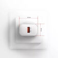 AXAGON ACU-QC18 Charging Adapter, 18 W - white image number null
