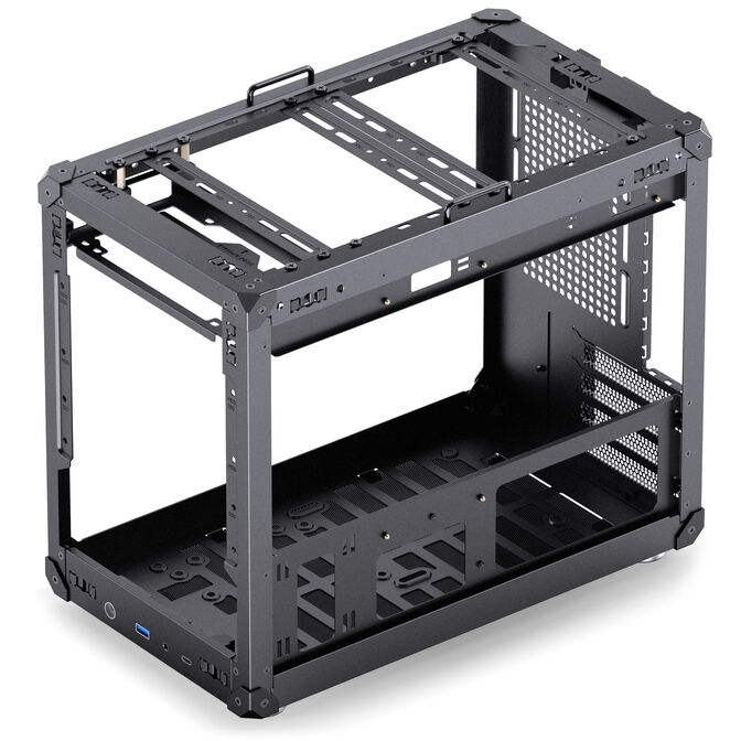 Jonsbo C6 MAX PC-Geh&auml;use, Mini-Geh&auml;use, Micro-ATX, Tempered Glass - schwarz image number 13