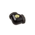 Bitspower Multi-Link Adapter 90 Grad 12mm AD auf 12mm AD Hardtube - carbon schwarz image number null