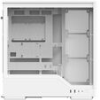 Aerocool D520A PC Case, Mid Tower, ATX, Tempered Glass, RGB - White image number null