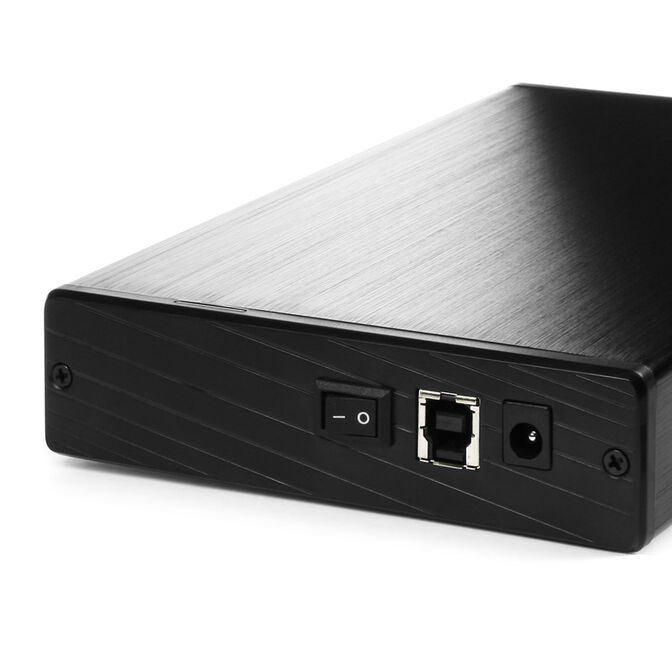 AXAGON EE35-XA3 externes 3,5"-Geh&auml;use, USB 3.0, SATA II, Aluminium - schwarz image number 3