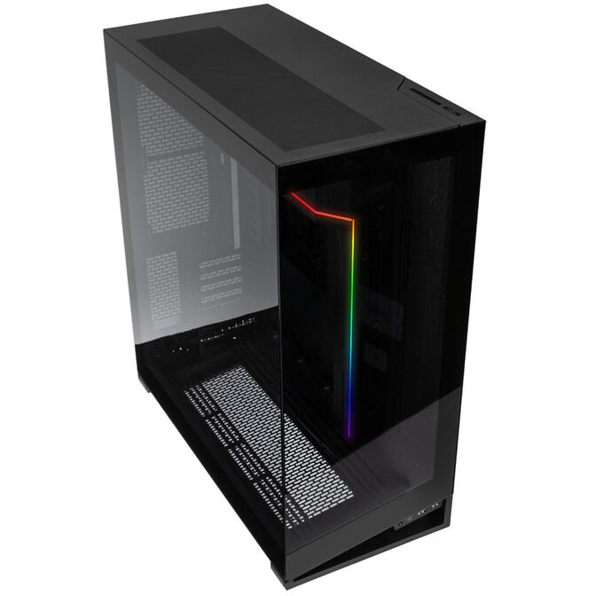 Phanteks NV7 E-ATX-Geh&auml;use, Tempered Glass, ARGB + D30 PWM Regular Airflow D-RGB L&uuml;fter, 3er Pack - 120mm, schwarz image number 2