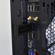 Lian Li UNI FAN SL Wireless LCD L&uuml;fter, ARGB, PWM, 3er-Pack inkl. Controller - 120 mm, schwarz image number null