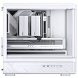 Jonsbo D200 PC Case, Mini Tower, mATX, Tempered Glass - white image number null