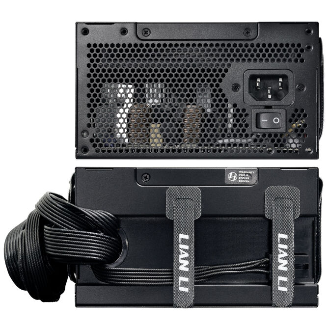 Lian Li RB Series 80 PLUS Bronze Power Supply, semi-modular, ATX 3.1 - 550 Watts, black image number 3