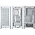 Corsair Frame 4000D PC-Geh&auml;use, Midi-Tower, E-ATX, Tempered Glass - wei&szlig; image number null