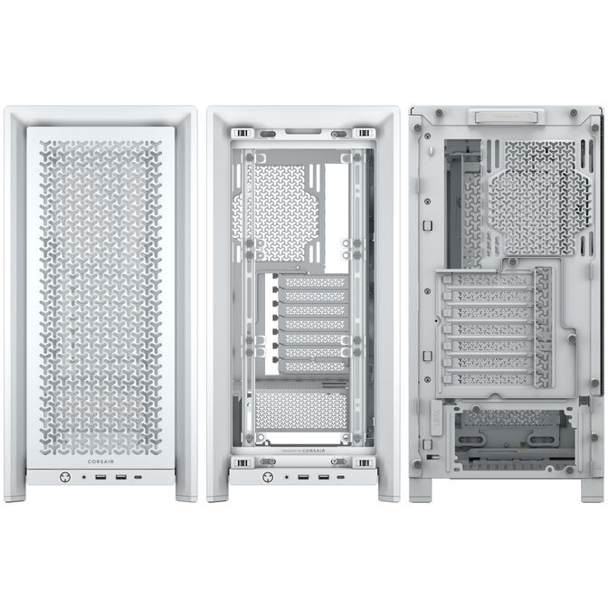 Corsair Frame 4000D PC-Geh&auml;use, Midi-Tower, E-ATX, Tempered Glass - wei&szlig; image number 7