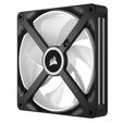 Corsair iCUE LINK QX140 RGB Series, PWM Fan - 140mm, black image number null