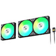 TRYX ROTA SL ARGB L&uuml;fter -  3er-Pack, 120 mm, schwarz image number null