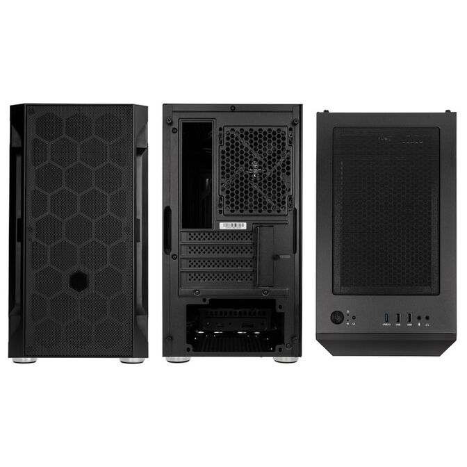 SilverStone Fara H1M, Tempered Glass - black image number 3