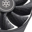 SilverStone Shark Force Fan, 120mm - black image number null