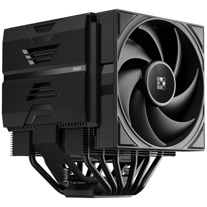Sudokoo SK620V CPU-K&uuml;hler, Dual Tower - 2x 120mm, schwarz image number 1
