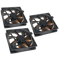 Noiseblocker BlackSilent Pro Fan PL2 - 120mm, 3 pieces