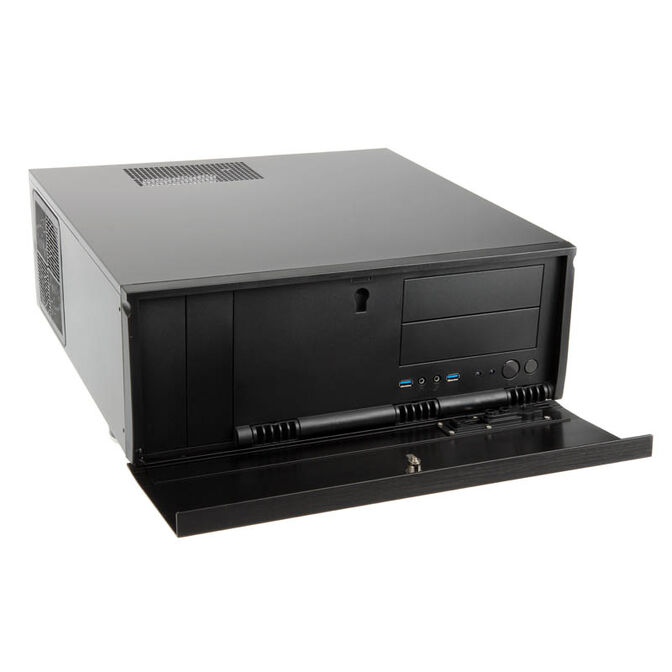 SilverStone SST-GD07B USB 3.0 Grandia Desktop - schwarz image number 3
