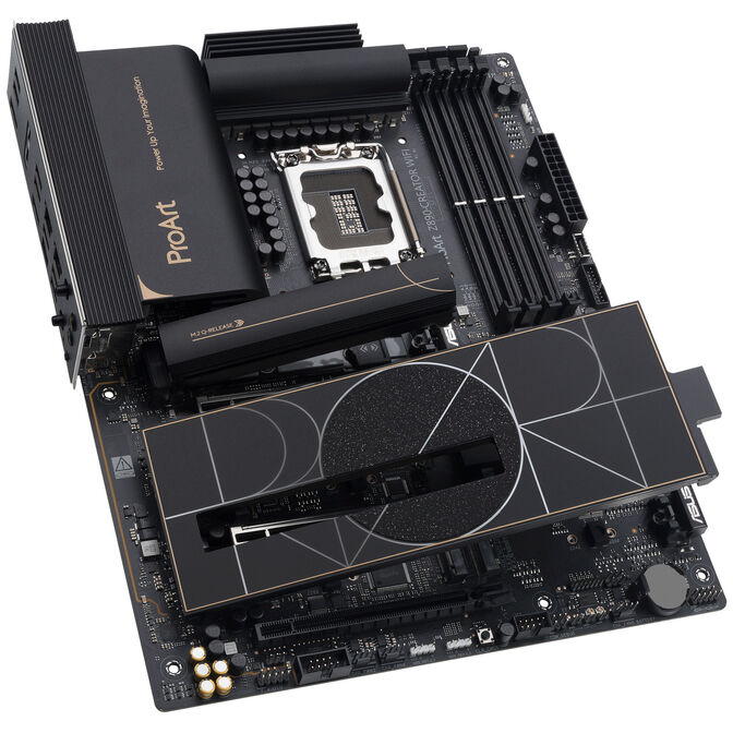 ASUS ProArt Z890-Creator WiFi motherboard, LGA 1851 socket, Intel Z890, ATX, DDR5 image number 1