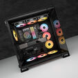 Corsair RS Series RS120-R ARGB PWM Fan - 3-Pack, 120mm, black image number null