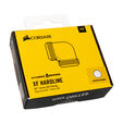 Corsair Hydro X Series XF Hardline Adapter 90 Degree 14mm OD to 14mm OD Hardtube - 2 Pack, white image number null